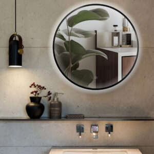 ESPEJO ARES BLACK & GOLD